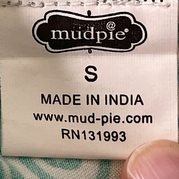 Mud Pie Racerback Halter Dress Swim Coverup Size S Teal Sleeveless V Neck - Picture 9 of 10